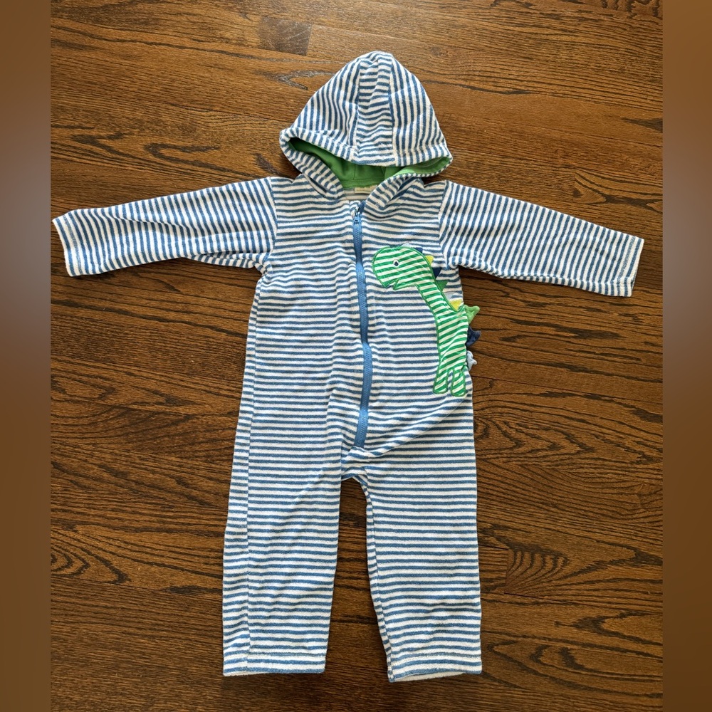 VGUC Jojo Maman Bebe Hooded Beach Towel Onesie!